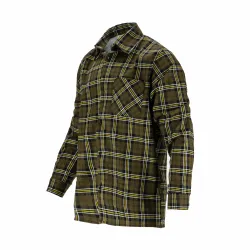 
                  LAHTIPRO Koszula flanelowa w kratę zielona rozmiar S L4181401